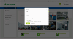 Desktop Screenshot of goodspec.net